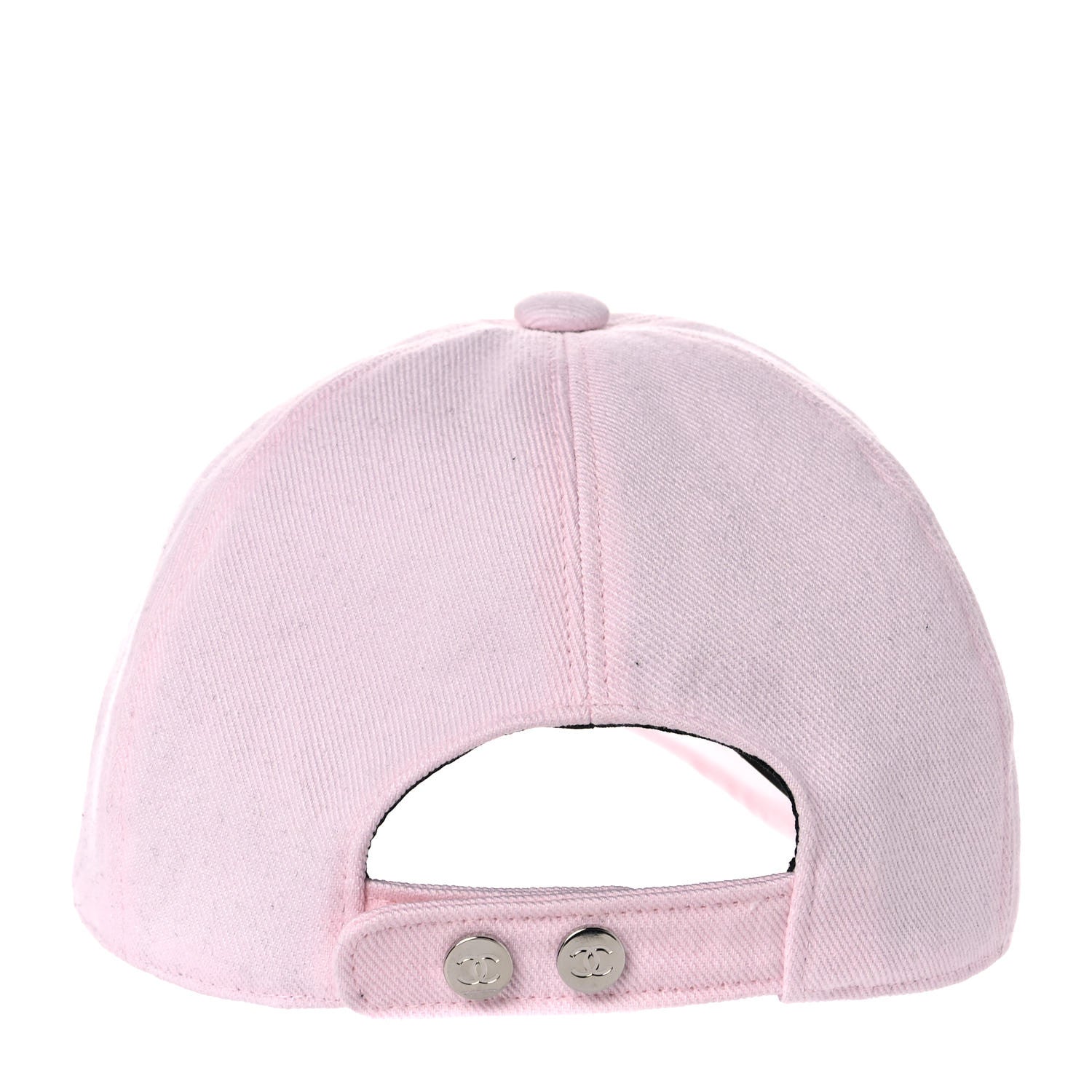 Chanel Cotton Sequin CC Cap Hat Light Pink 4 of 10