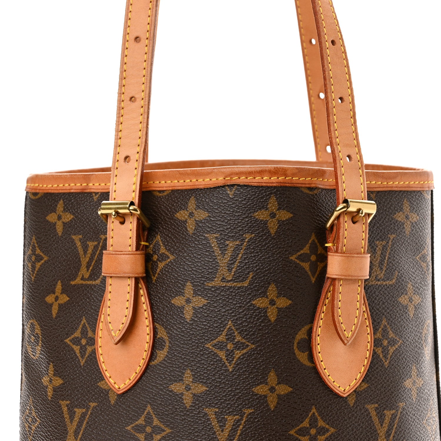 Louis Vuitton Monogram Petit Bucket 23 9 of 13