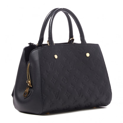 Louis Vuitton Empreinte Montaigne BB Black 2 of 9