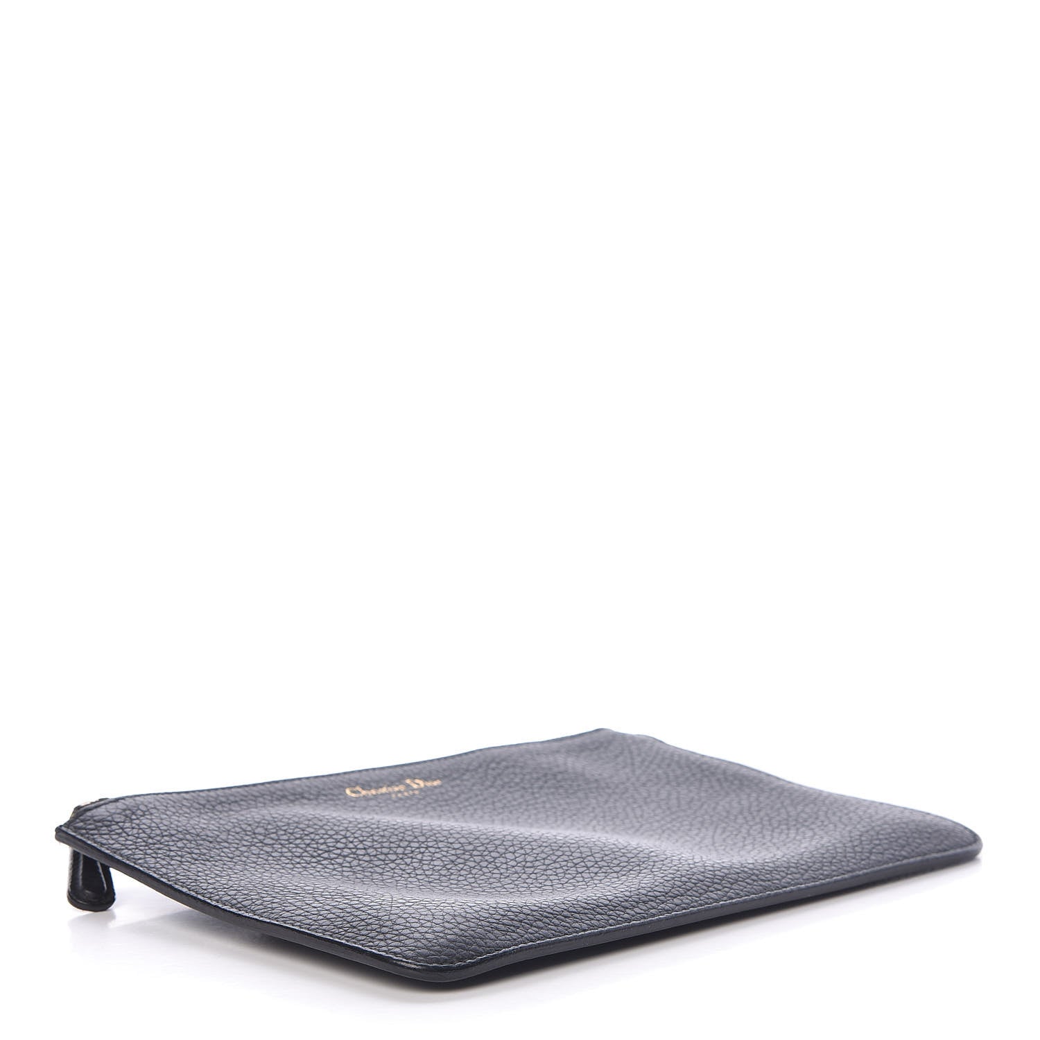 Christian Dior Bullcalf Diorissimo Pouch Black 4 of 12