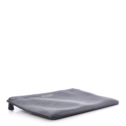 Christian Dior Bullcalf Diorissimo Pouch Black 4 of 12