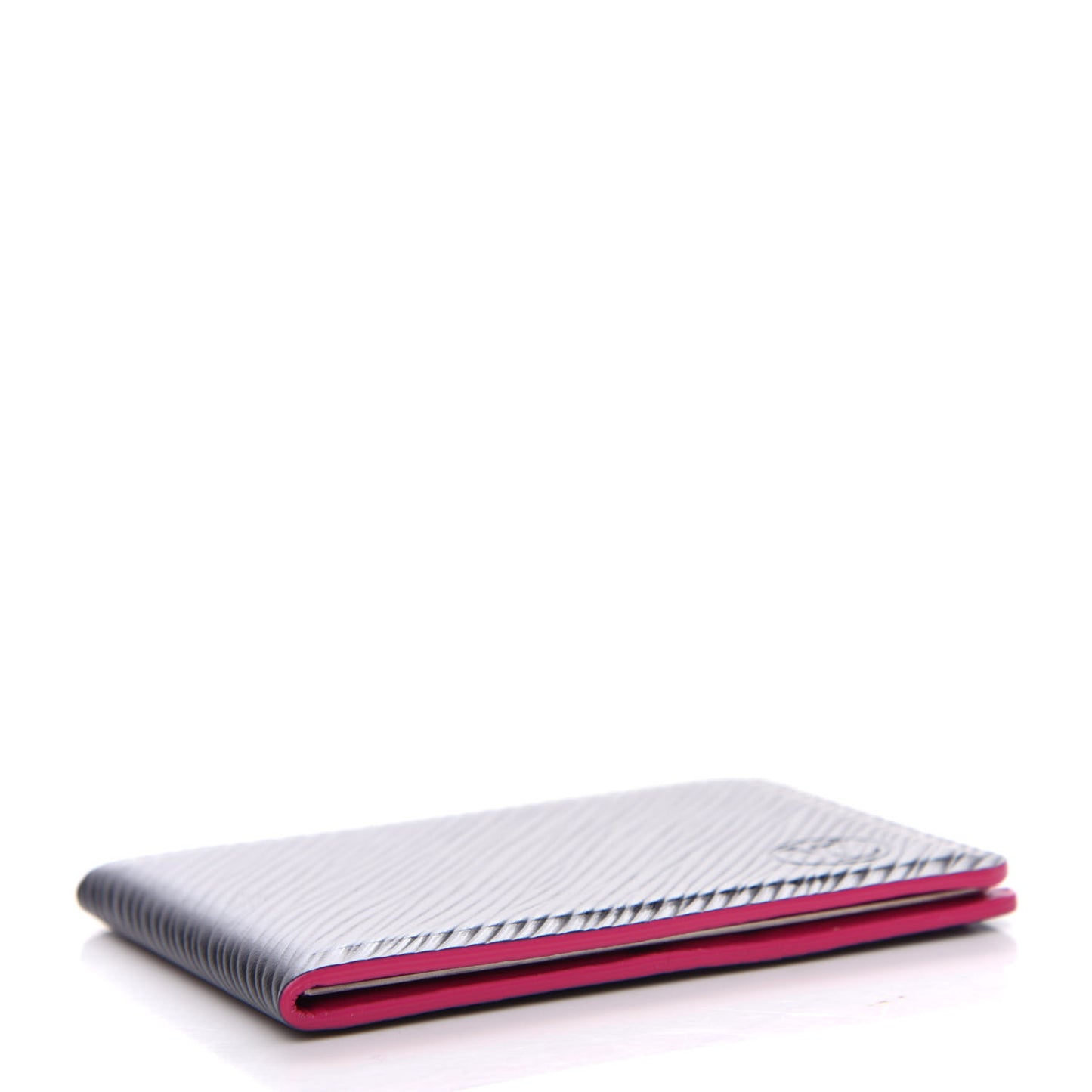 Epi Mirror and Case Pouch Black Pink