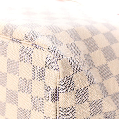 Louis Vuitton Damier Azur Neo Neverfull MM Rose Ballerine 12 of 15