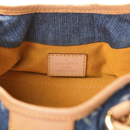 Louis Vuitton Monogram Denim Pleaty Blue 5 of 11