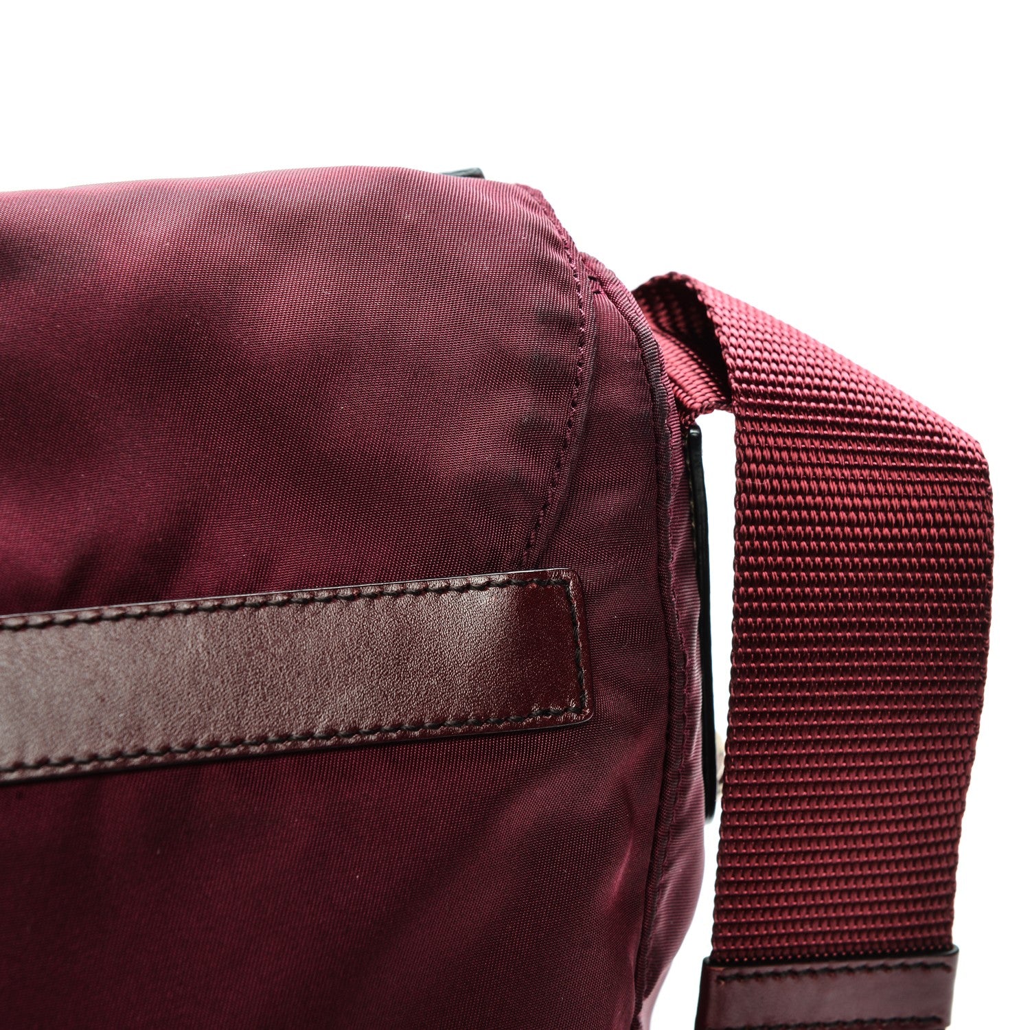 Prada Nylon Vela Messenger Ametista 8 of 8