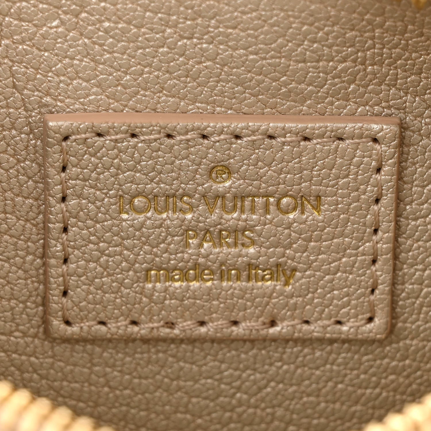 Louis Vuitton Mink Nano Speedy Bandouliere Gold 6 of 9
