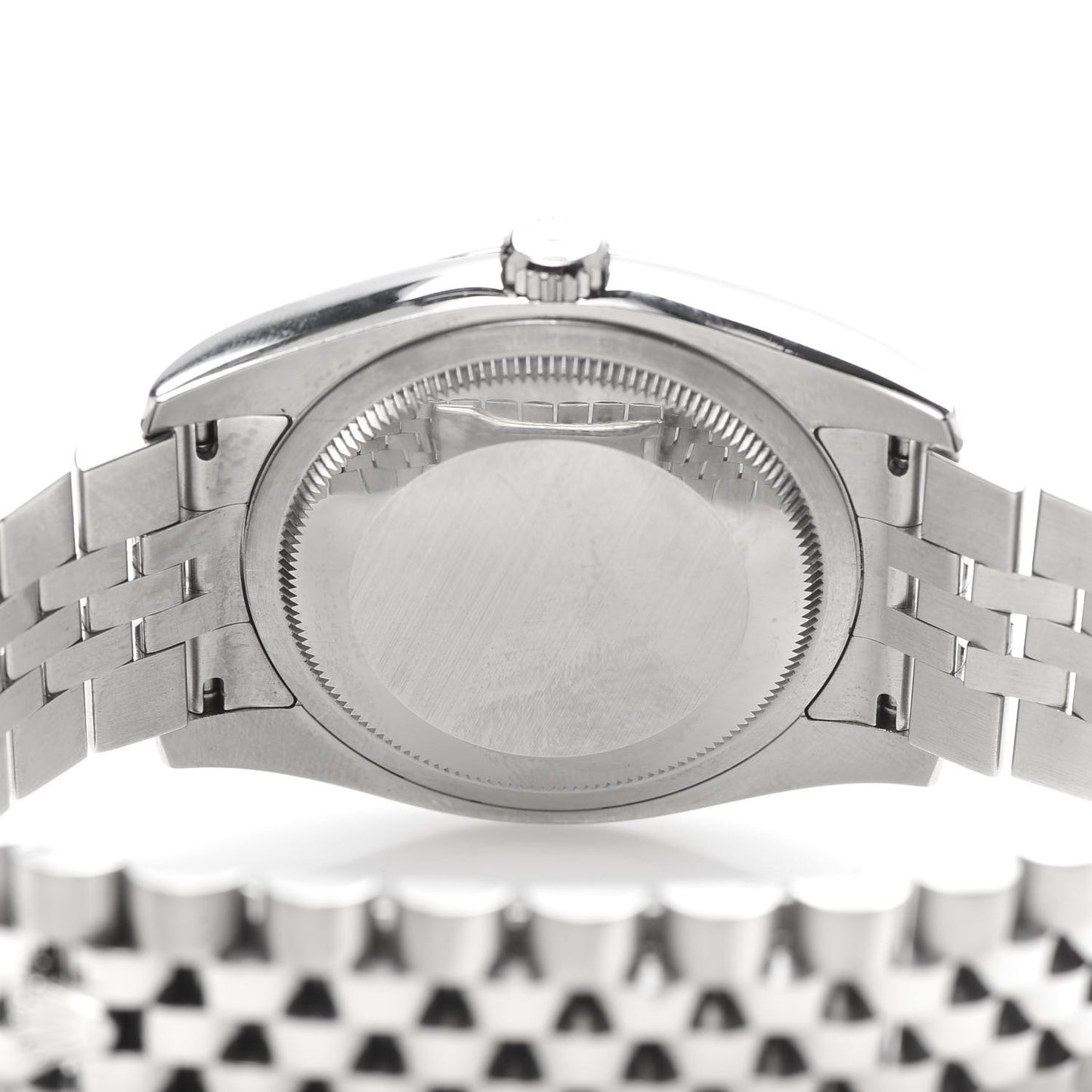 Stainless Steel 18K White Gold Diamond Black Mother of Pearl 36mm Oyster Perpetual Datejust Watch 116234