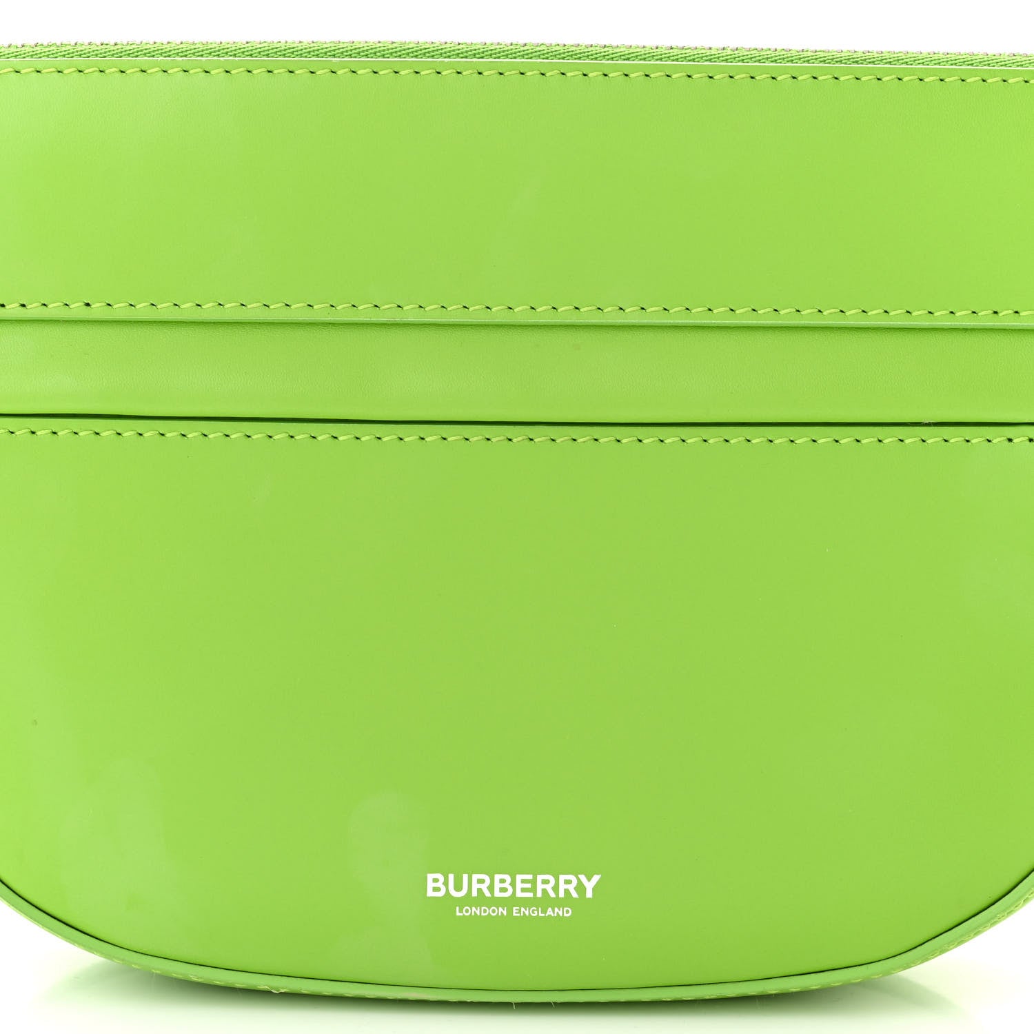 Burberry Calfskin Small Olympia Chain Shoulder Bag Brilliant Green 7 of 11