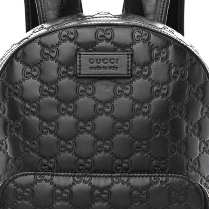 Gucci Guccissima Signature Small Day Backpack Black 12 of 19
