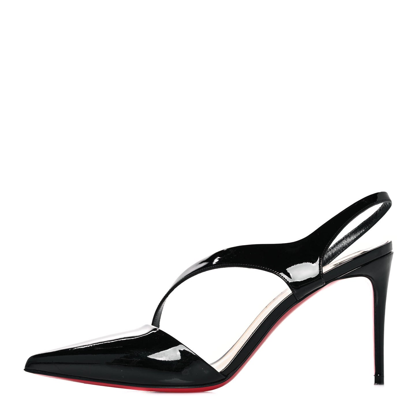 Patent Brandina 85 Slingback Pumps 37.5 Black