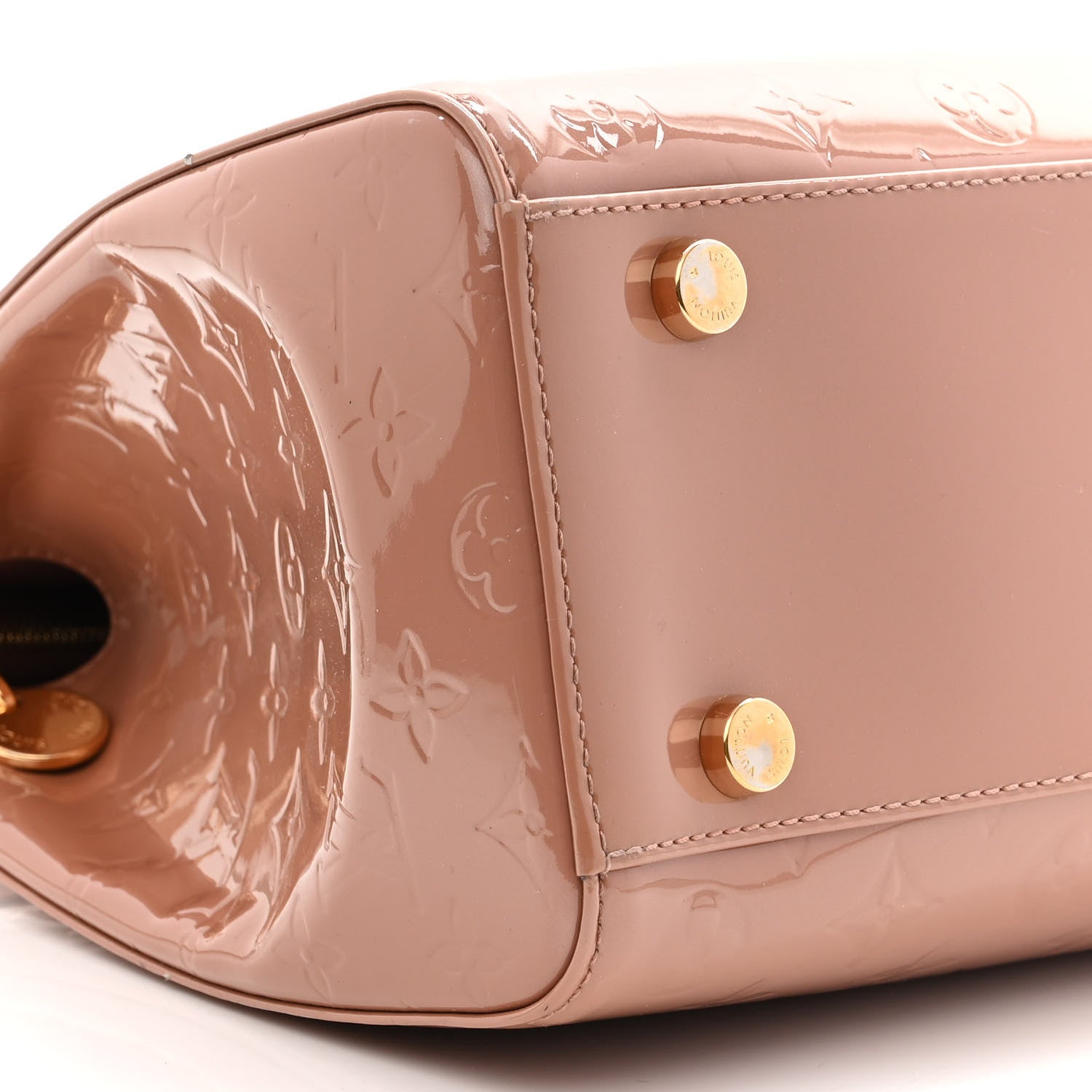 Louis Vuitton Vernis Brea GM Rose Velours 9 of 11