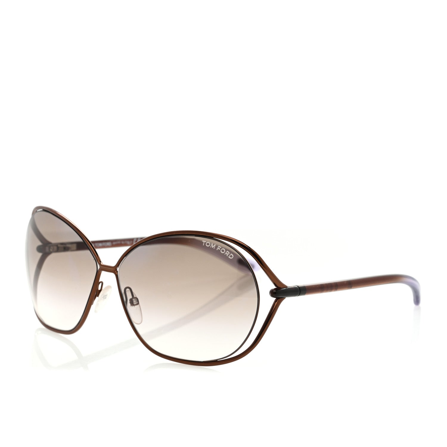 Tom Ford Carla Soft Square Sunglasses Brown 7 of 7