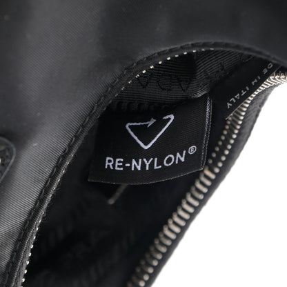 Prada Nylon Re-Edition 2005 Shoulder Bag Black 10 of 12