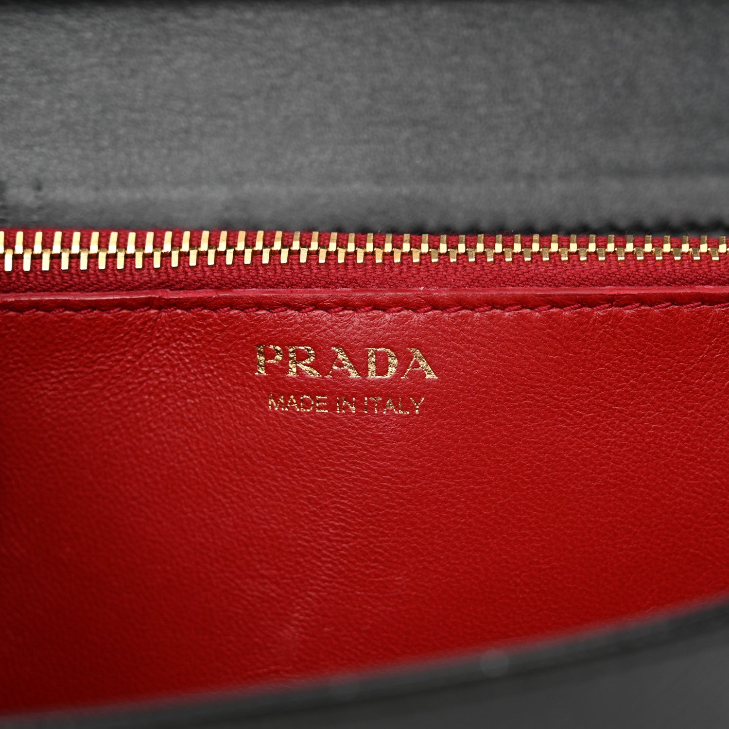 Prada Saffiano Vernice Metal Triangle Chain Crossbody Bag Black 7 of 12