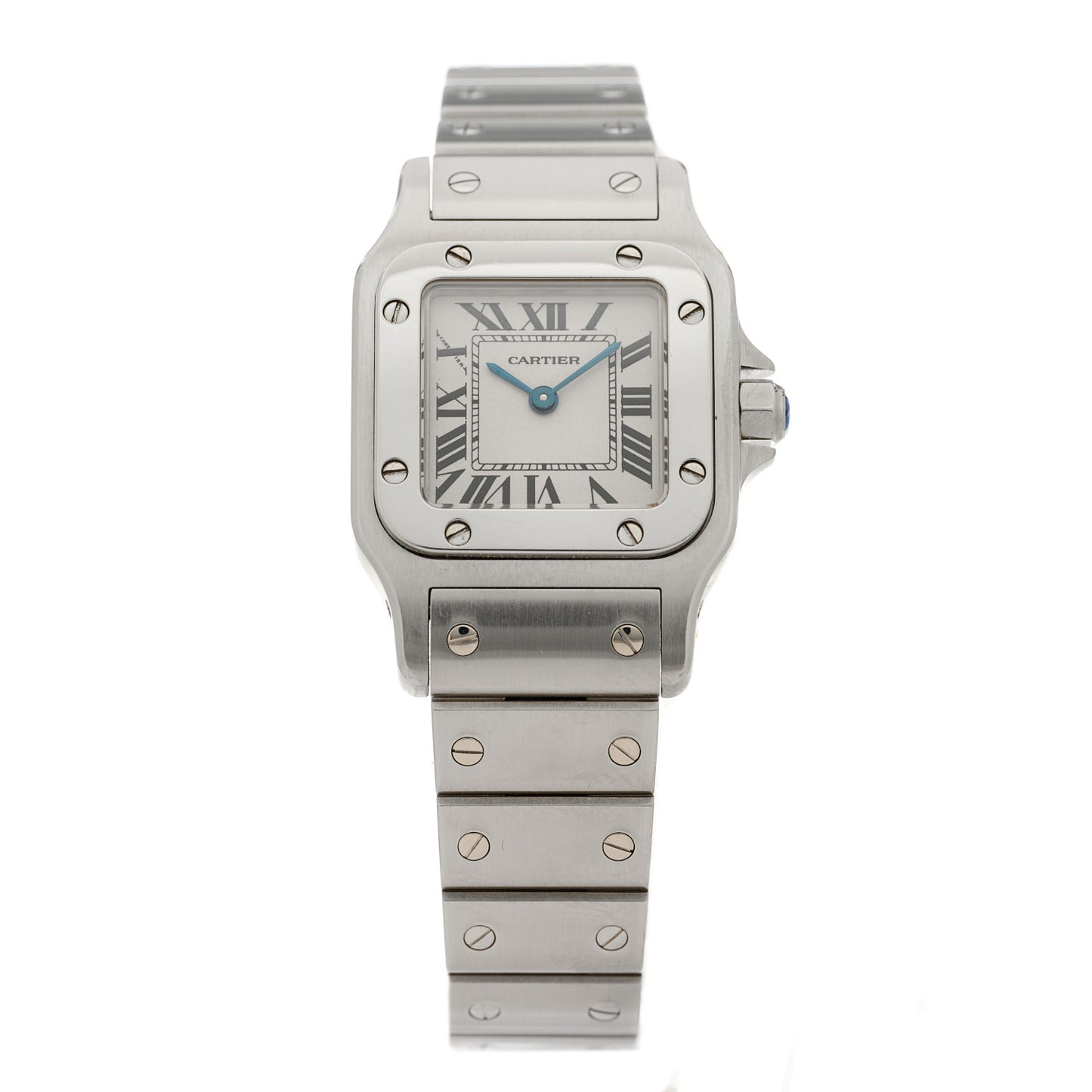Stainless Steel 24mm Santos de Cartier Galbee Quartz Watch