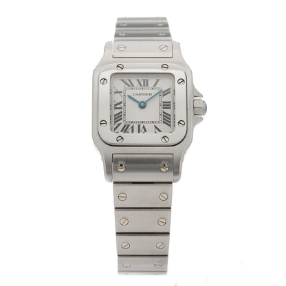 Cartier Stainless Steel 24mm Santos de Cartier Galbee Quartz Watch 1 of 4