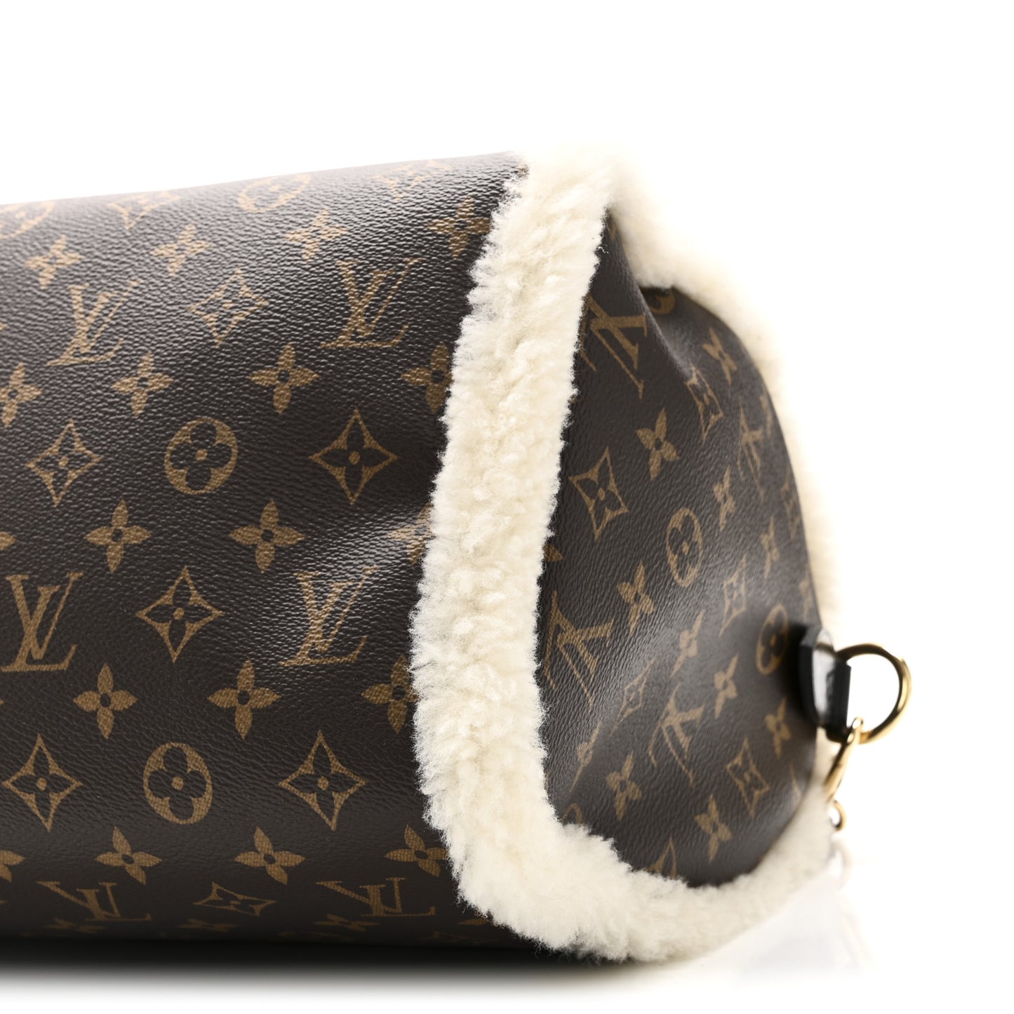 Monogram Shearling Speedy Soft 30 Teddy