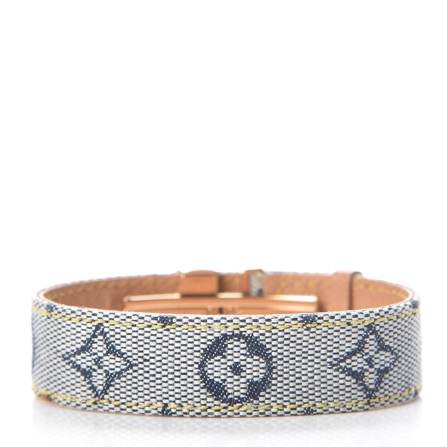 Louis Vuitton Mini Monogram Wish Bracelet Blue 3 of 6