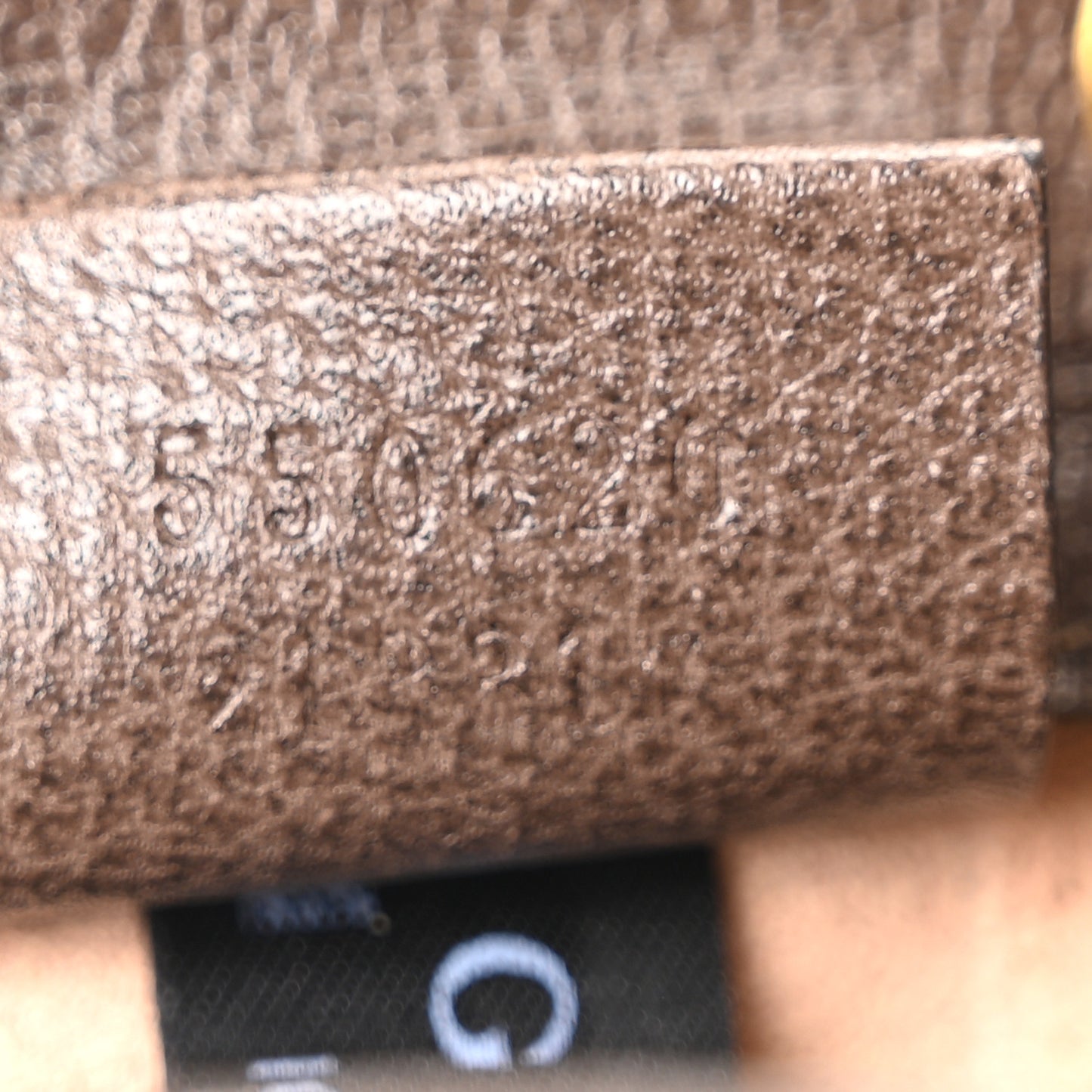 GG Supreme Monogram Web Mini Ophidia Bucket Bag Brown