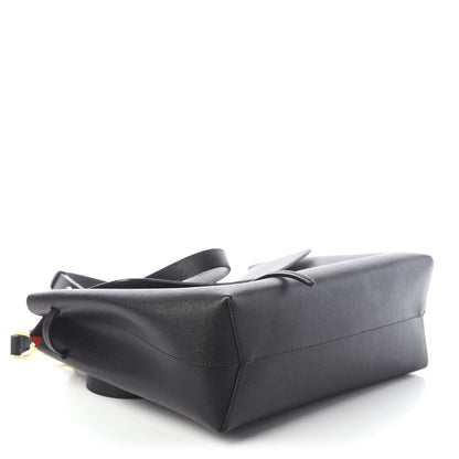 Mansur Gavriel Saffiano Lady Bag Black Flamma 3 of 8