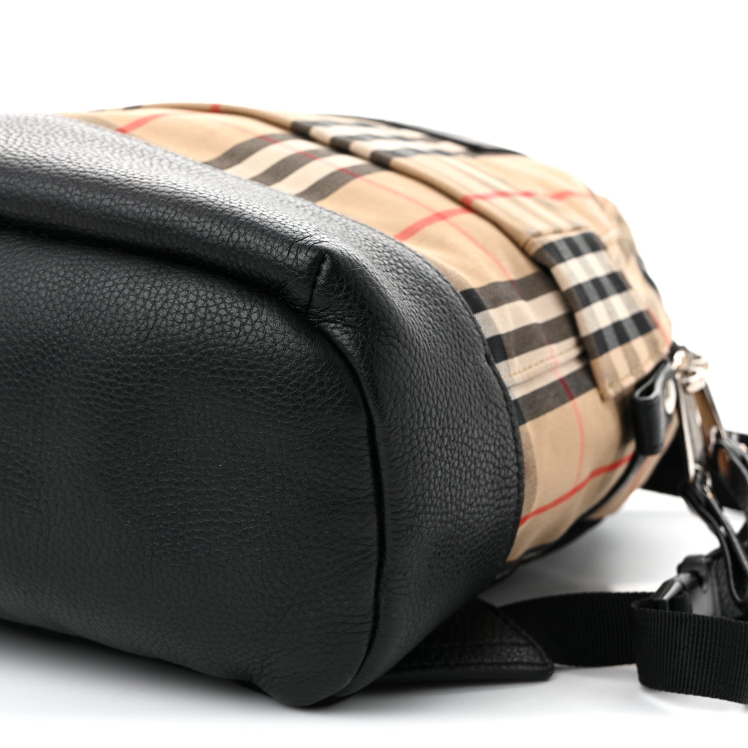 Burberry House Check Canvas Calfskin Small Nico Backpack Archive