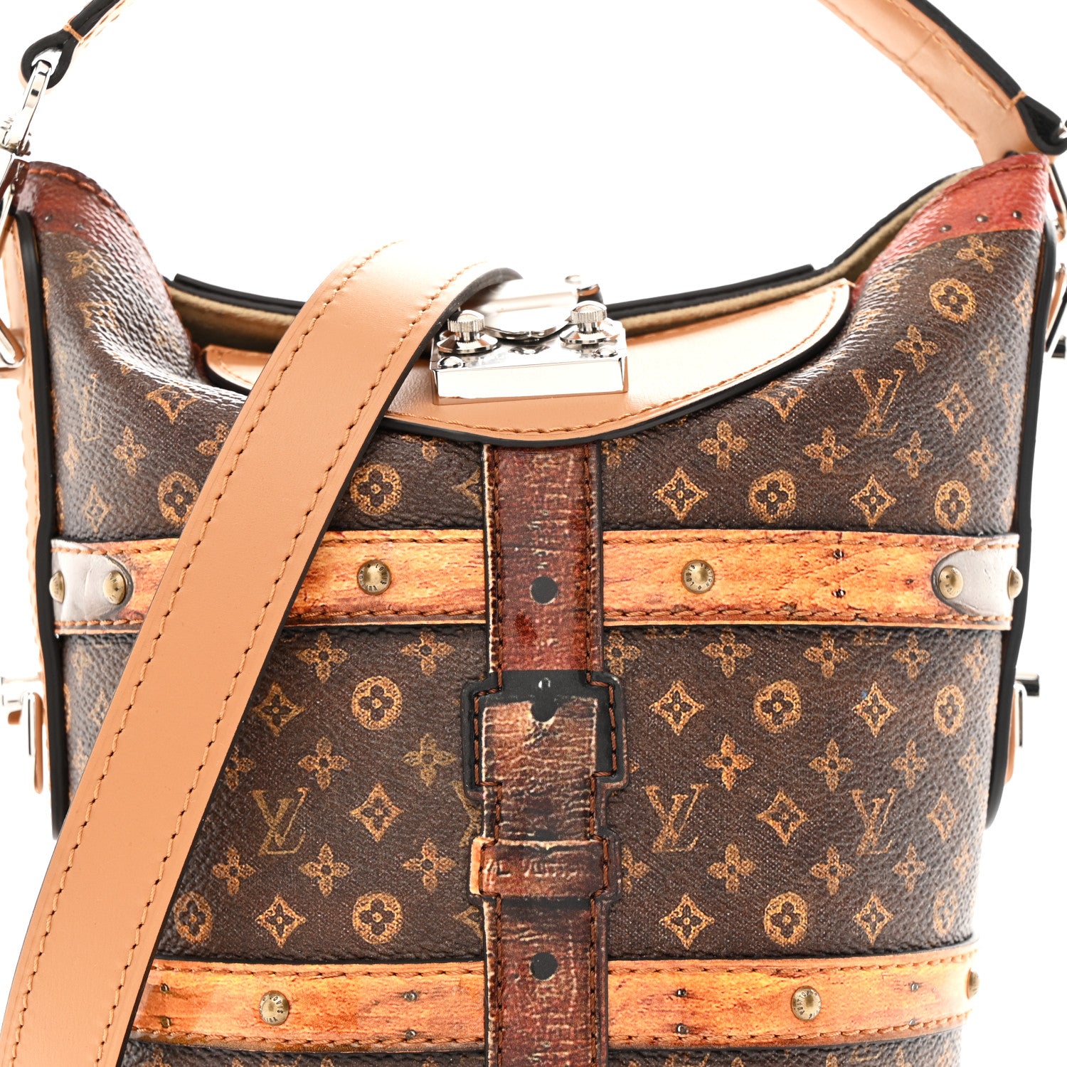 Louis Vuitton Transformed Monogram Time Trunk Duffle Bag 8 of 10
