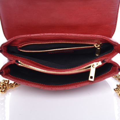 Marc Jacobs Lambskin Quilted Mini Cooper Crossbody Red 5 of 8