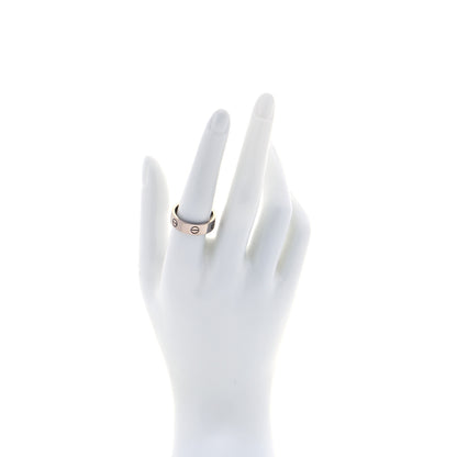 Cartier 18K White Gold 6mm LOVE Ring 58 8.25 2 of 5