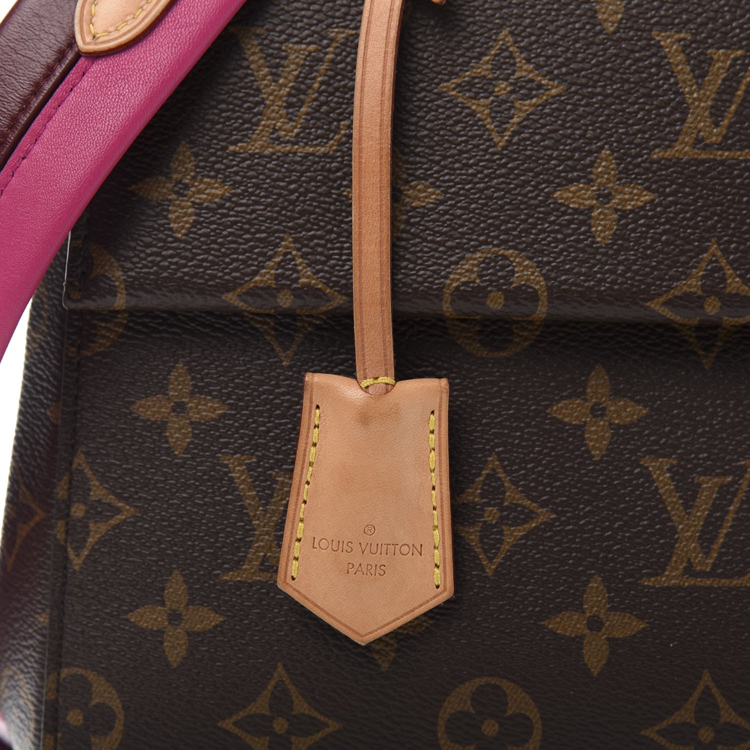 Louis Vuitton Monogram Cluny BB Bordeaux Fuchsia 12 of 13