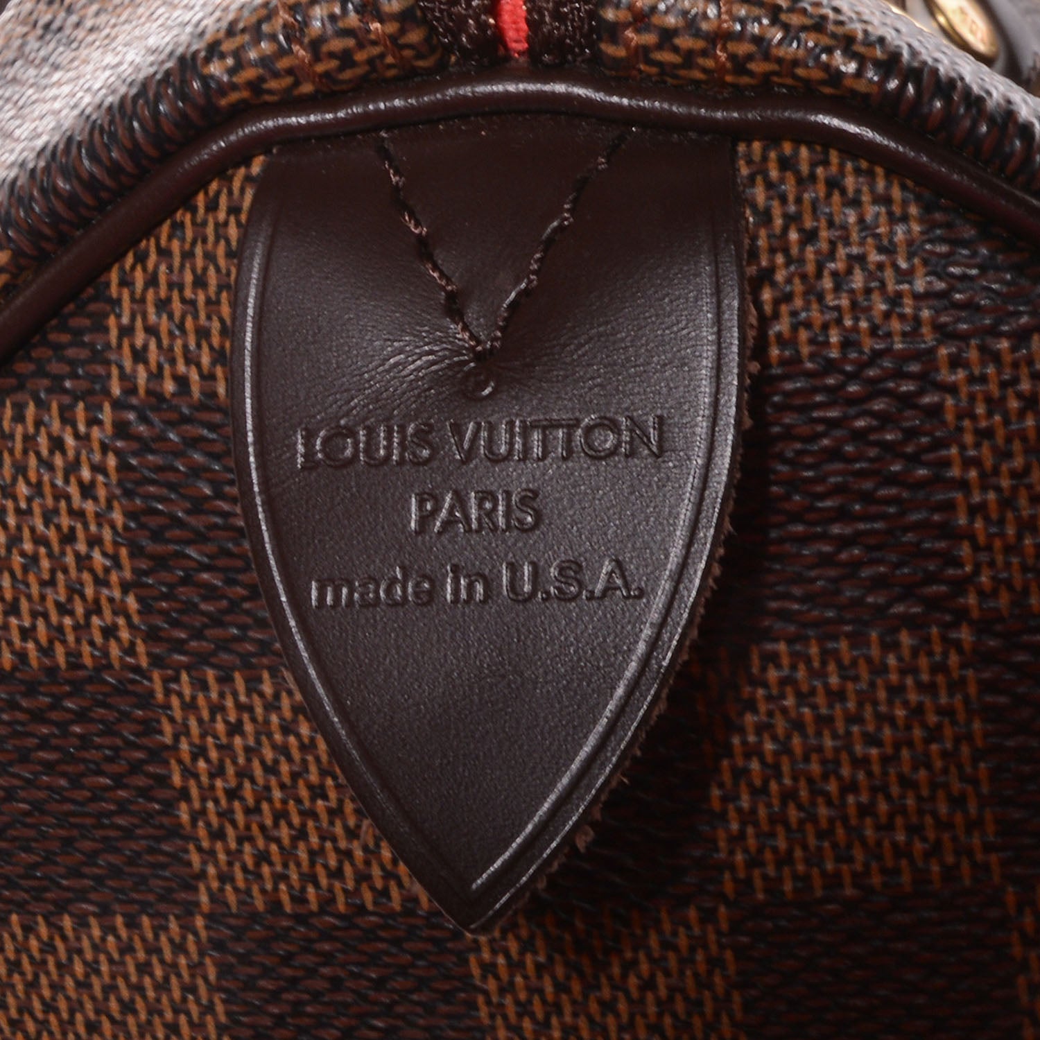 Louis Vuitton Damier Ebene Speedy 30 7 of 7