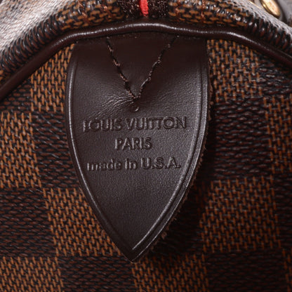 Louis Vuitton Damier Ebene Speedy 30 7 of 7