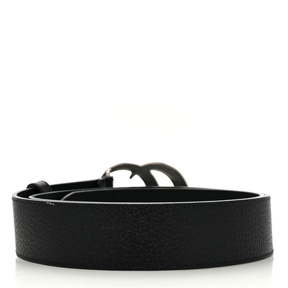 Gucci Textured Calfskin Double G 40mm Belt 90 36 Black 2 of 5