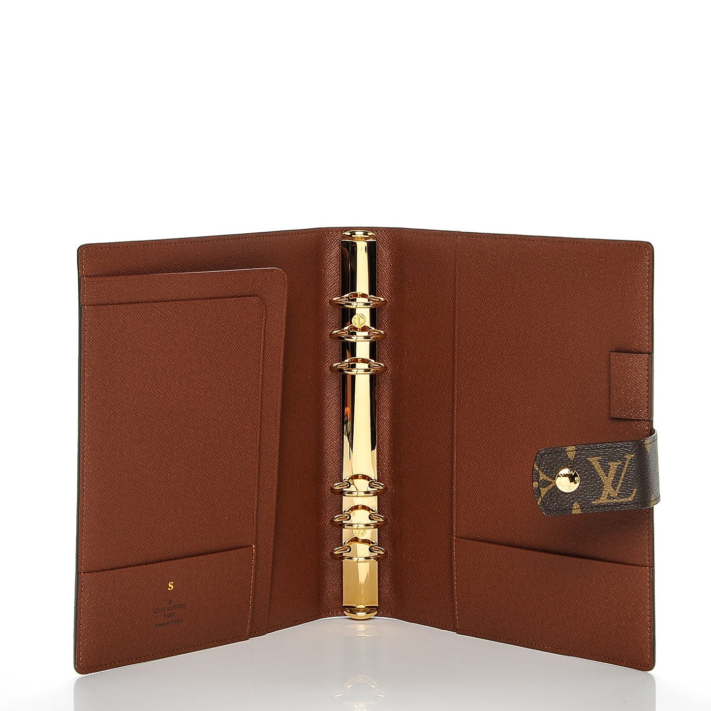 Monogram Large Ring Agenda Cover