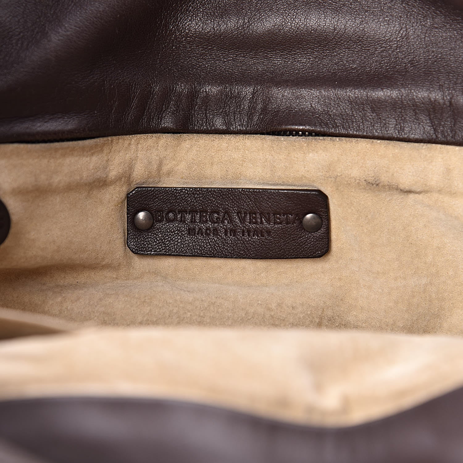 Bottega Veneta Nappa Intrecciato Pleated Tote Ebano 6 of 15