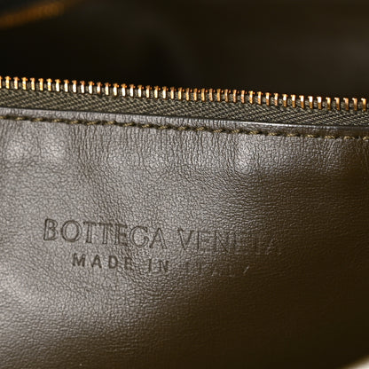 Bottega Veneta Calfskin Intrecciato Large Hop Kaki 6 of 11