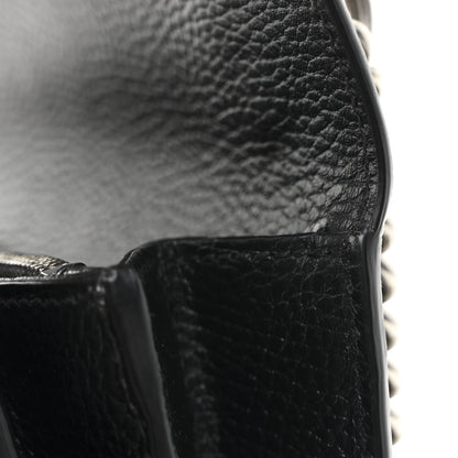 Gucci Pebbled Calfskin Small Dionysus Shoulder Bag Black 12 of 13