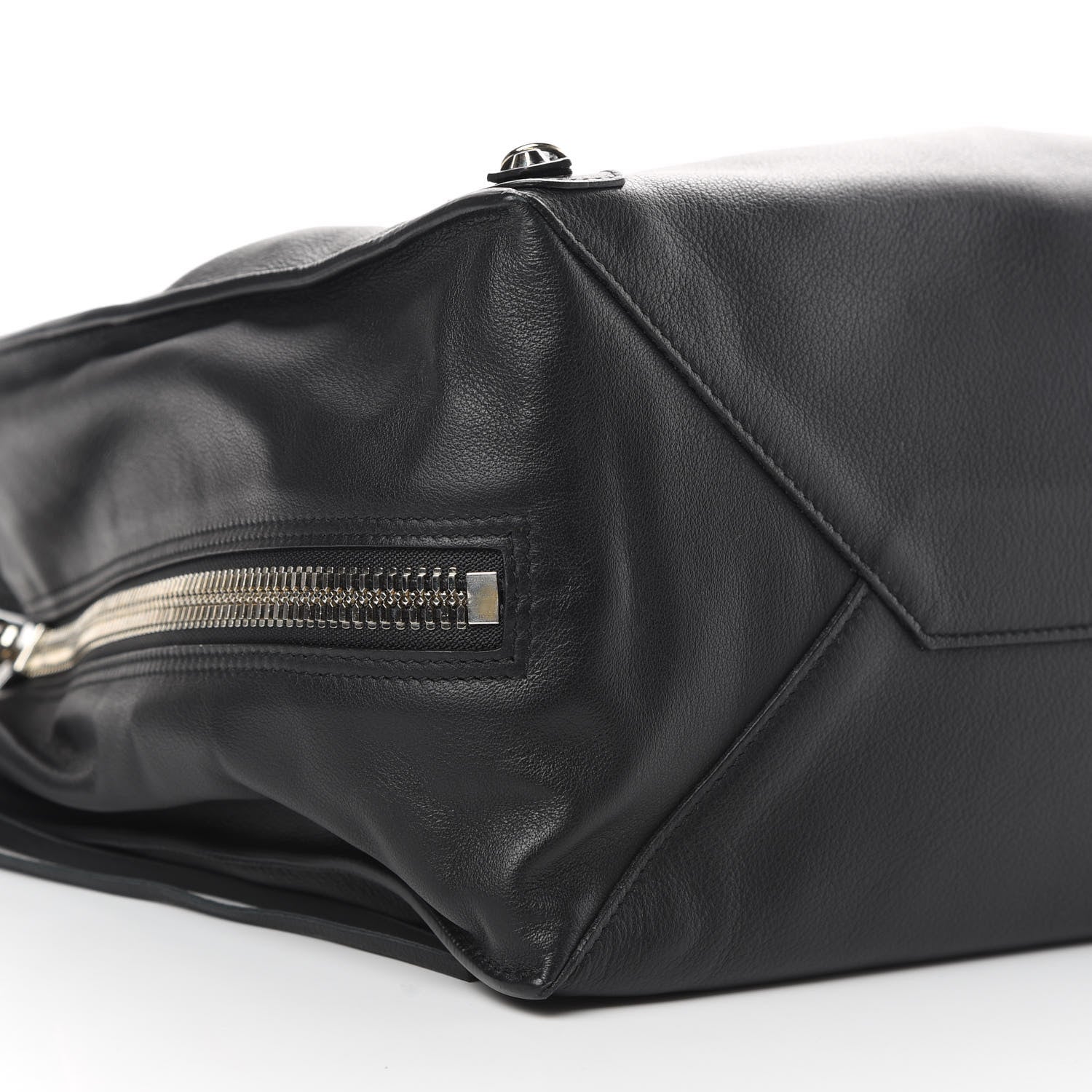 Balenciaga Supple Calfskin Papier A4 Zip Around Tote Black 9 of 11