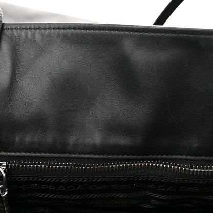 Prada Soft Calfskin Tote Black 11 of 11