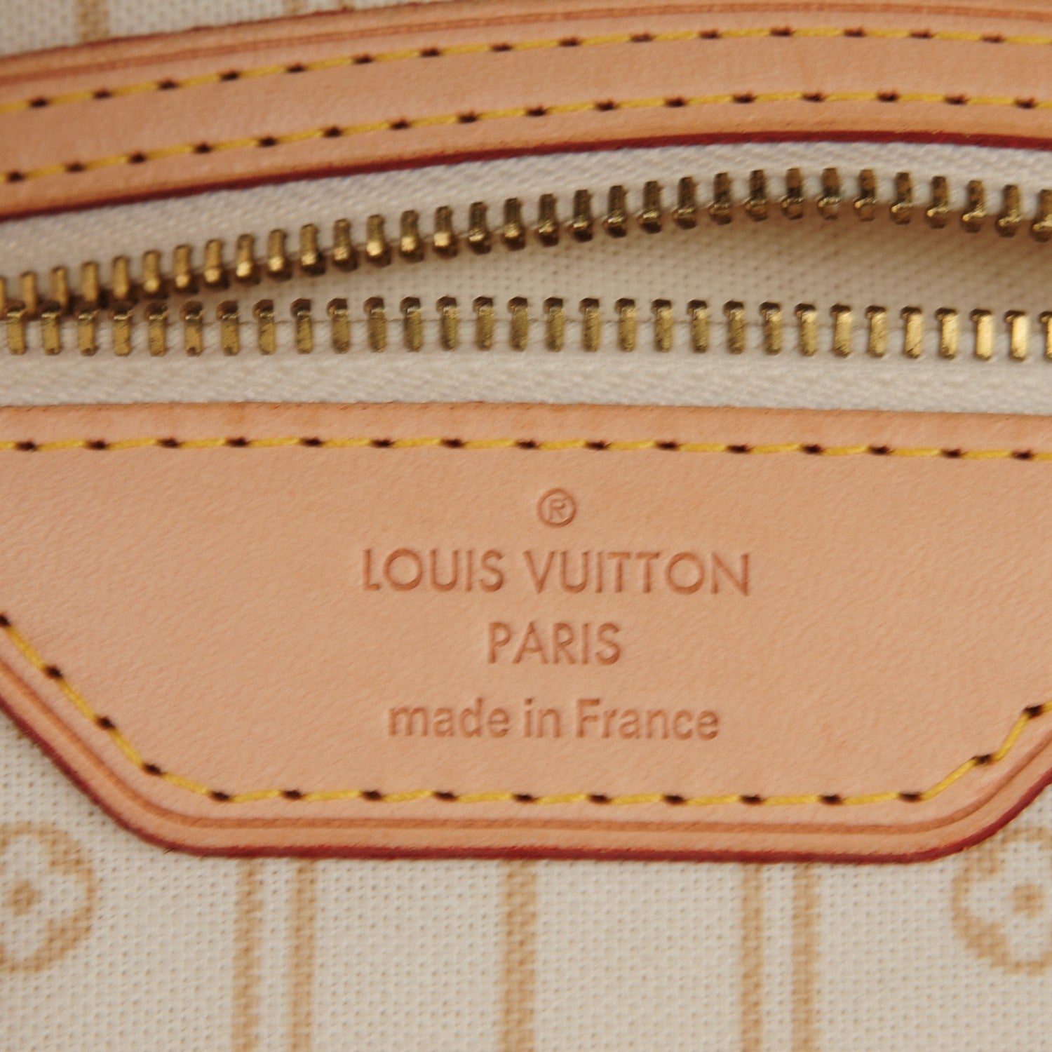 Louis Vuitton Damier Azur Neverfull MM 5 of 7