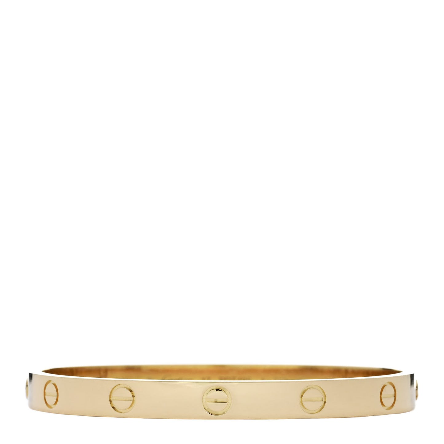 18K Yellow Gold LOVE Bracelet 17