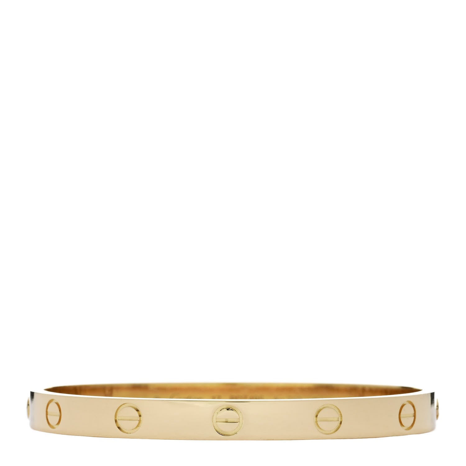 Cartier 18K Yellow Gold LOVE Bracelet 17 1 of 9