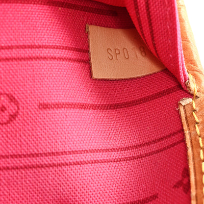 Louis Vuitton Monogram My LV Heritage Neverfull MM Fuchsia Black 9 of 14