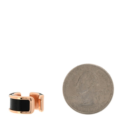 Hermes Box Olympe Ear Cuff PM Black Rose Gold 2 of 5
