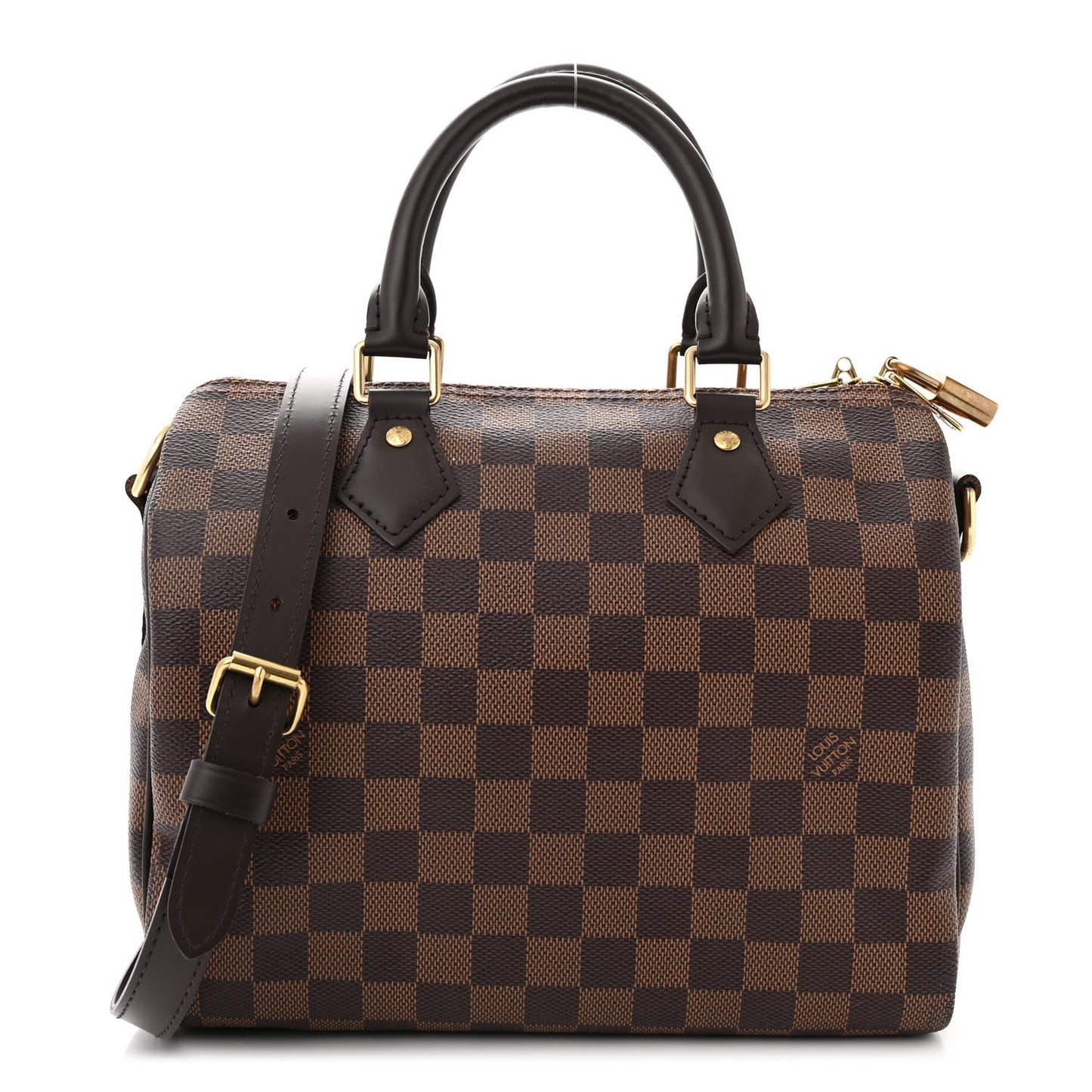 Damier Ebene Speedy Bandouliere 25