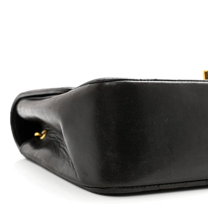 Chanel Lambskin Quilted Small Single Flap Black 9 of 10