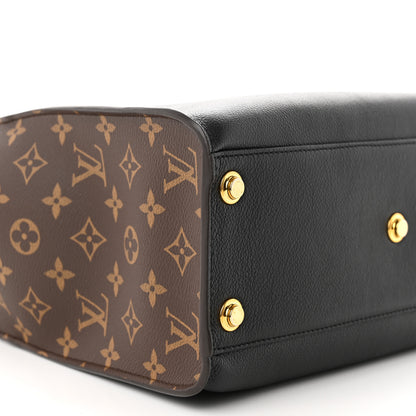 Louis Vuitton Calfskin Monogram On My Side Black 8 of 10
