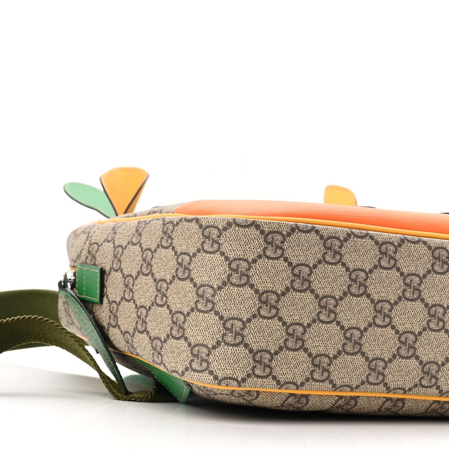 GG Supreme Monogram Kids Giraffe Backpack Ebony Multicolor