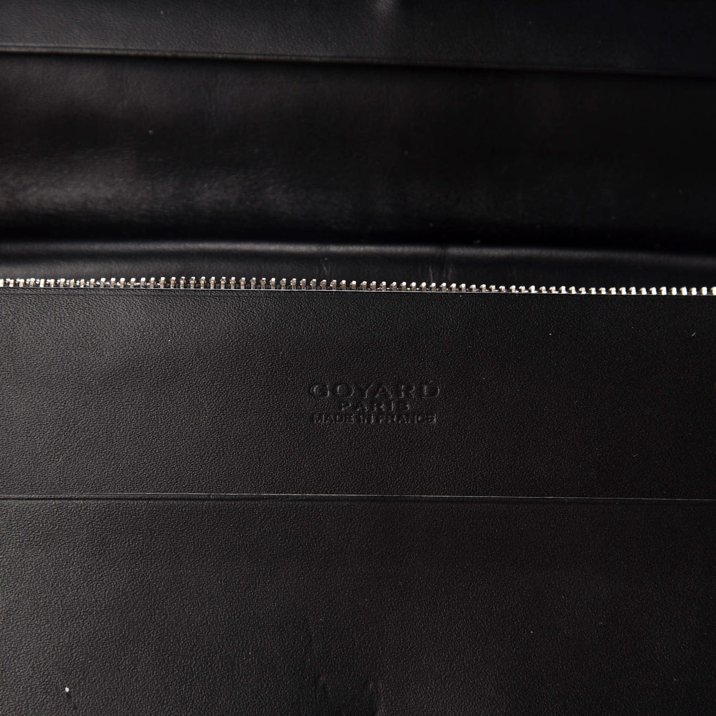 Goyardine Long Bi-Fold Wallet Black
