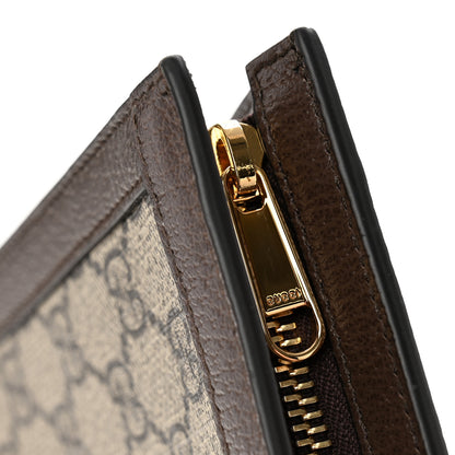 Gucci GG Supreme Monogram Web Ophidia Pouch Brown 8 of 8