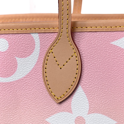 Louis Vuitton Monogram Giant By The Pool Neverfull MM Light Pink 11 of 13